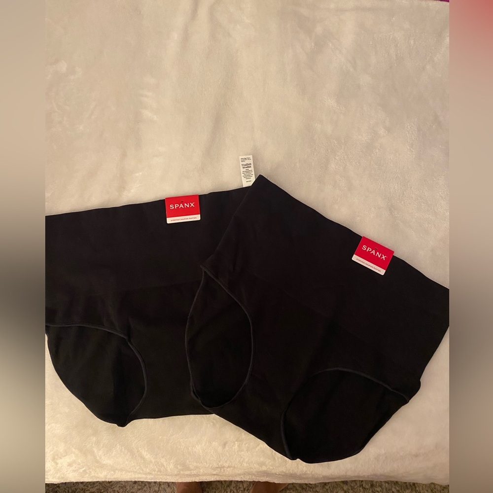 Spanx everyday shaping panties (2 pair)